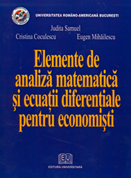 Elemente de analiză matematică şi ecuaţii diferenţiale pentru economişti