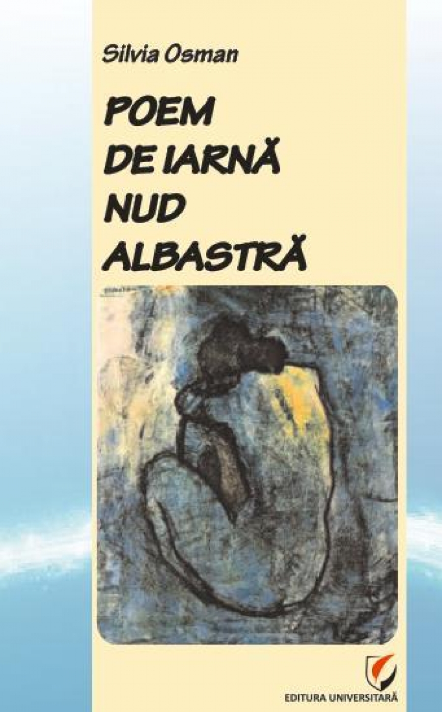 Poem de iarnă nud albastră