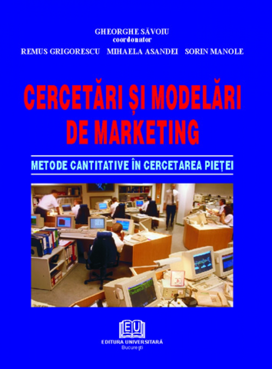 Cercetări şi modelări de marketing - Metode cantitative în cercetarea pieţei