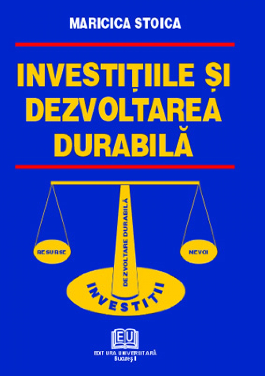 Investiţiile şi dezvoltarea durabilă