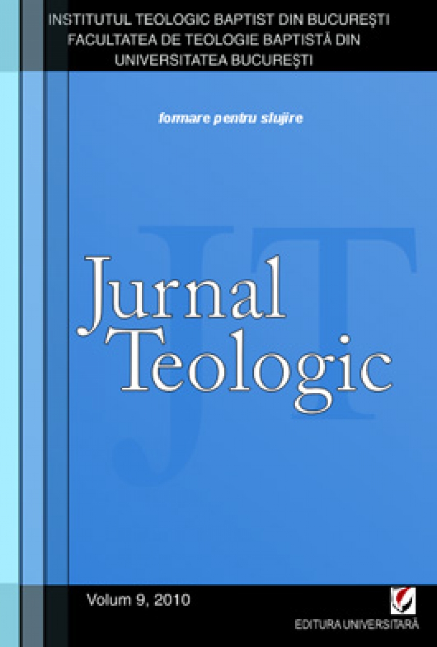 Jurnal Teologic, volum 9, 2010