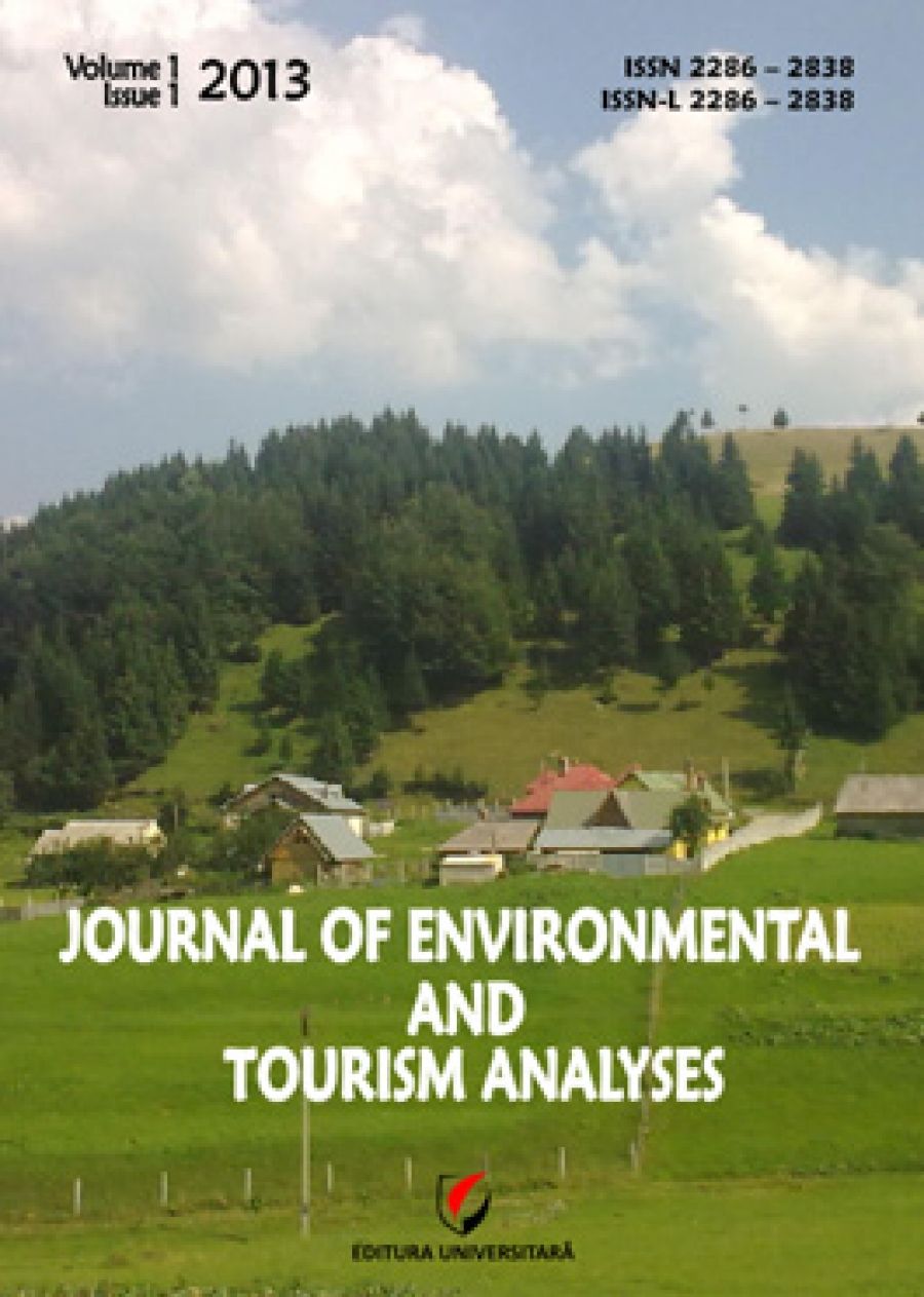 Journal of Environmental and Tourism Analyses, Volume I, Issue 1, 2013