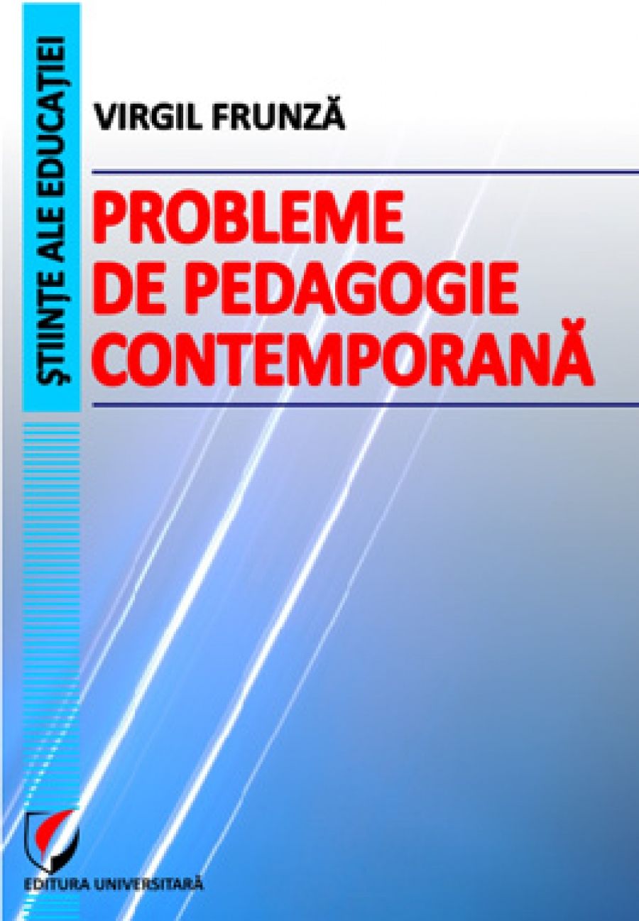 Probleme de pedagogie contemporana 