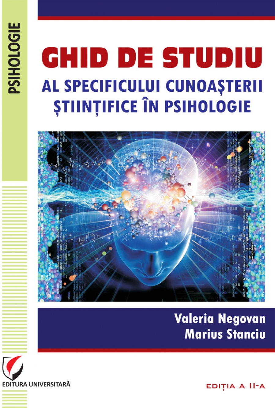 Ghid de studiu al specificului cunoasterii stiintifice in psihologie