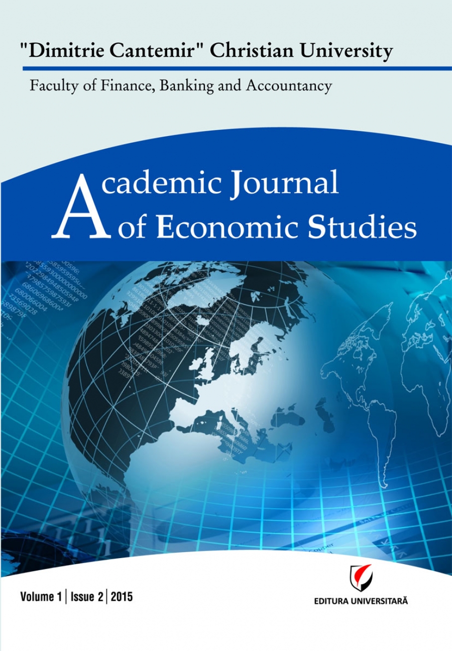 Academic Journal of Economic Studies, Volume 1, Issue 2/2015