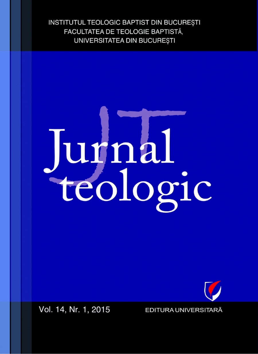 Jurnal Teologic, Vol. 14, Nr. 1, 2015