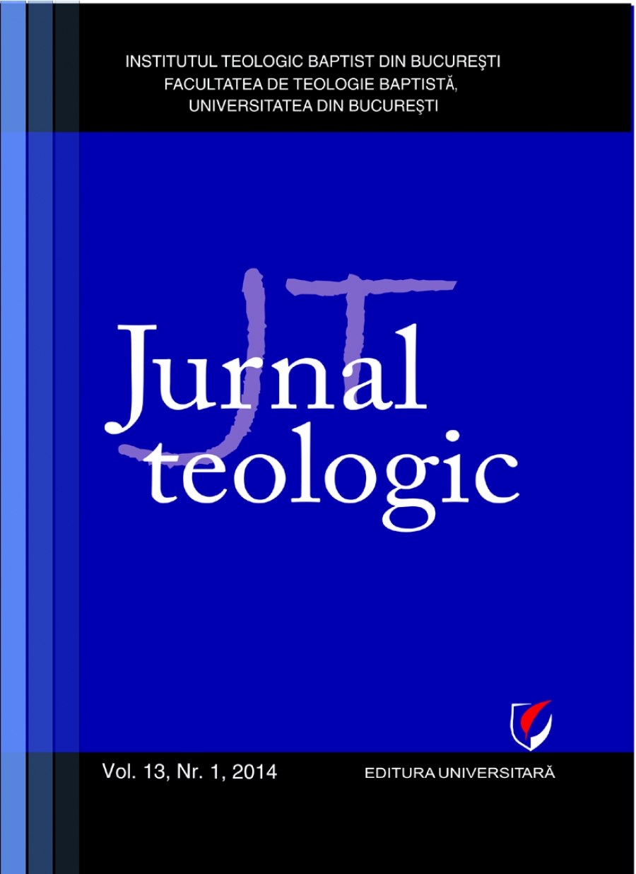 Jurnal Teologic, Vol. 13, Nr. 2, 2014