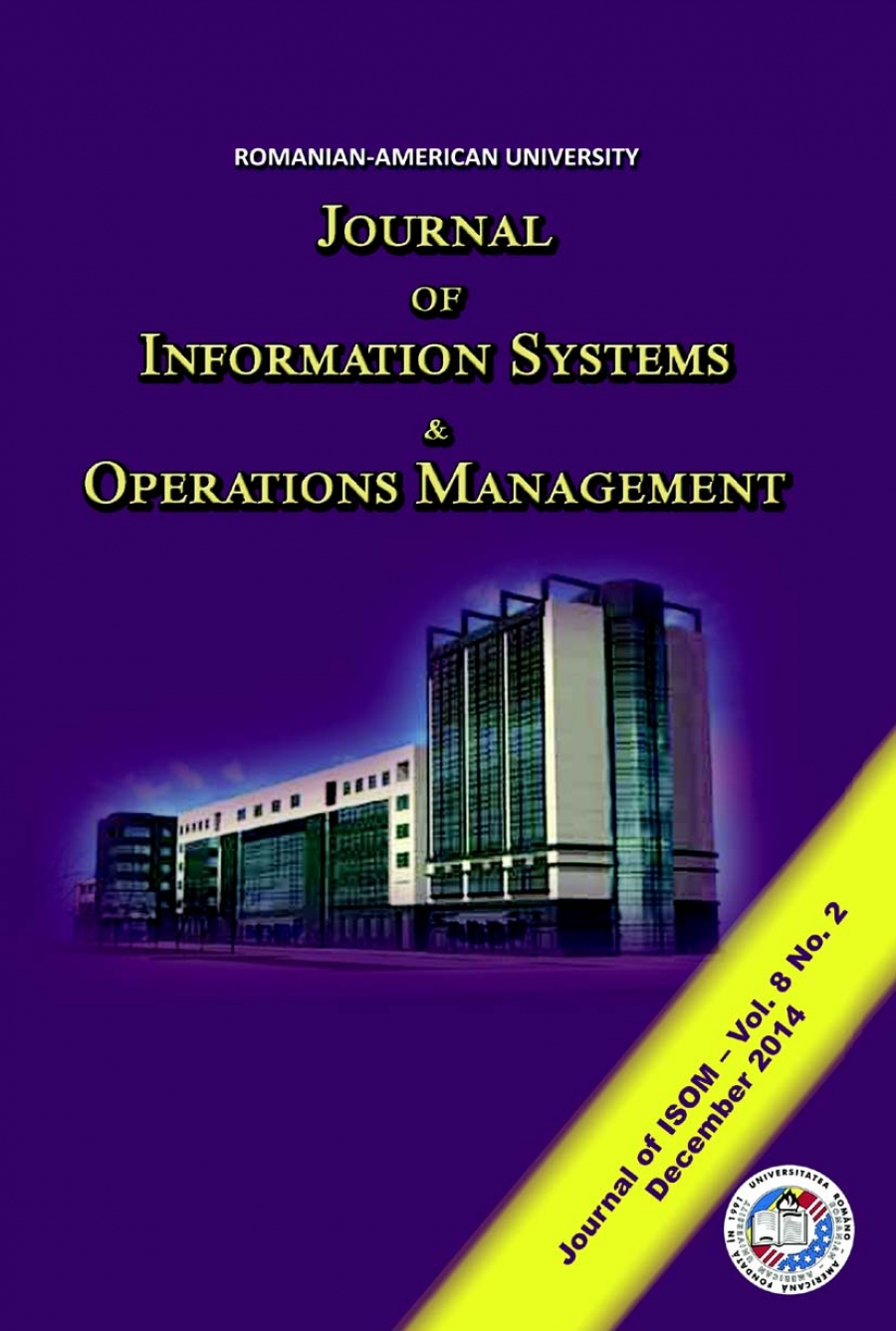 Journal of Information Systems & Operations Management, vol. 8, no. 2/ December 2016