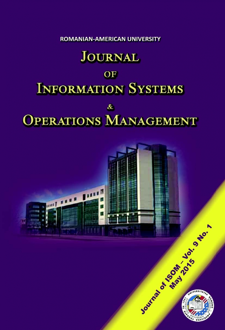 Journal of Information Systems & Operations Management, vol. 9, no. 1/ May 2015