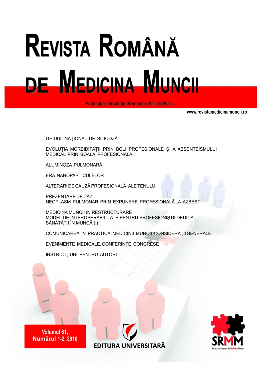 Revista Romana de medicina Muncii, vol. 61, nr. 1-2/2010