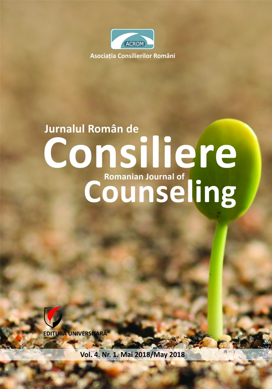 Jurnalul Roman de Consiliere, vol. 4, nr. 1, mai 2018