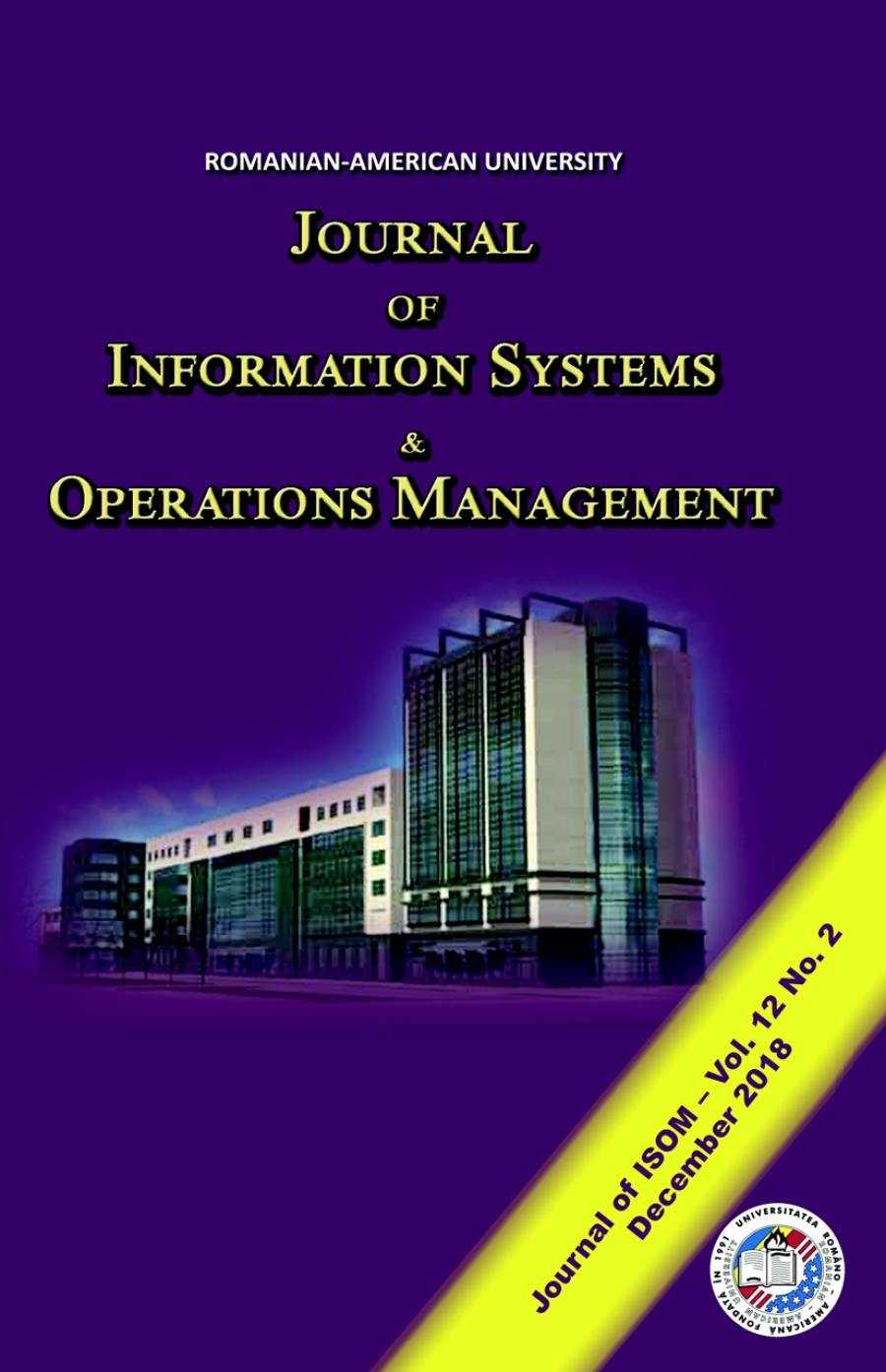 Journal of Information Systems & Operations Management, vol. 12, no. 2/ December 2018