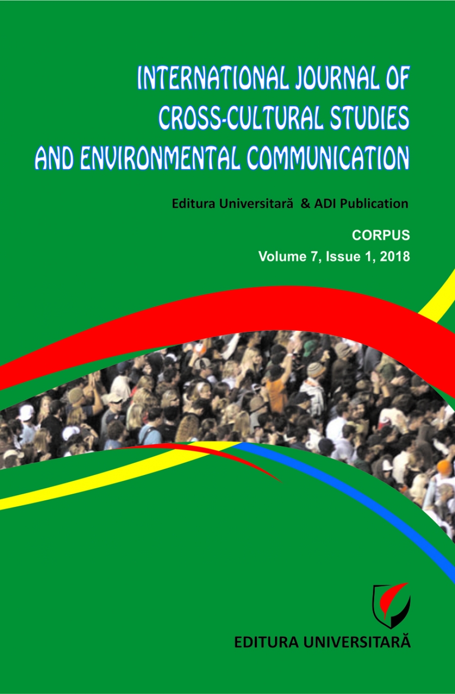 International Journal of Cross-Cultural Studies and Environmental Communication (JCCSEC), Volume 7, Issue 1, 2018